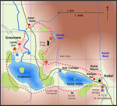 map Rydal